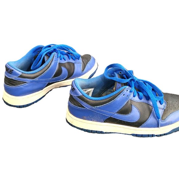 Nike Dunk Low Retro Hyper Cobalt GS CW1590-001 Youth sz 6 Black Blue - Picture 8 of 14